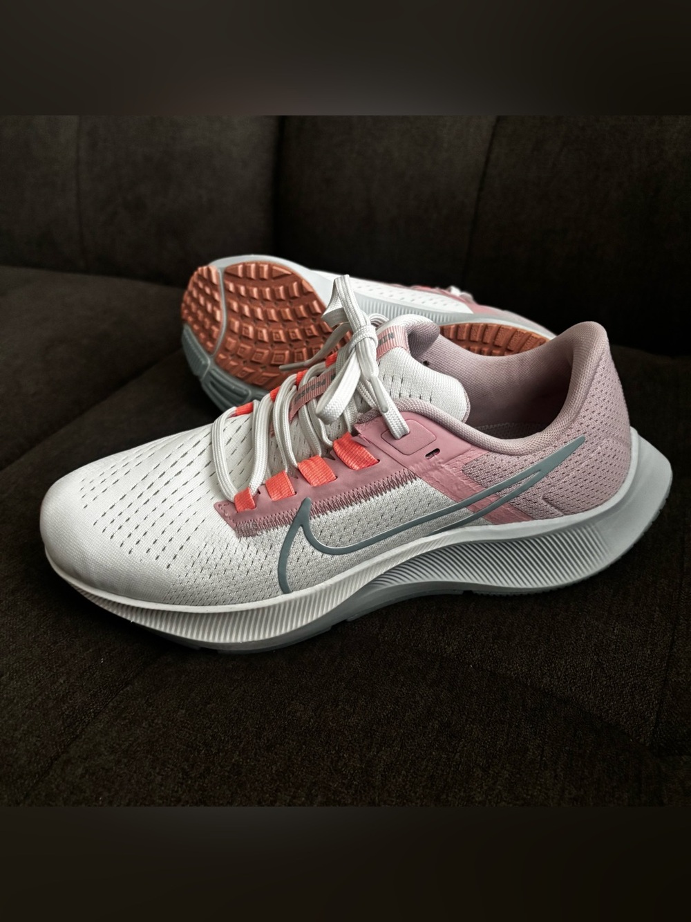 Nike Women Air Zoom Pegasus 38 'Sail Pink Glaze size 8.5 - Picture 6 of 10
